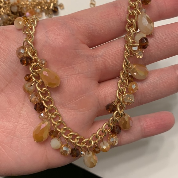 NWOT Golden Brown Necklace & Bracelet Combo - Picture 11 of 13